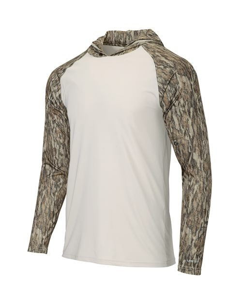 Paragon Men's Biloxi Performance Colorblocked Hooded Long Sleeve T-Shirt-2