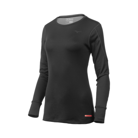 Mizuno Women's Breath Thermo Base Layer Long Sleeve Top-1