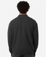 Devon & Jones Men's Hartland Textured Full Zip Sweater-5