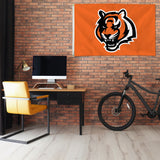 Rico Industries NFL  Cincinnati Bengals Standard 3' x 5' Banner Flag-1