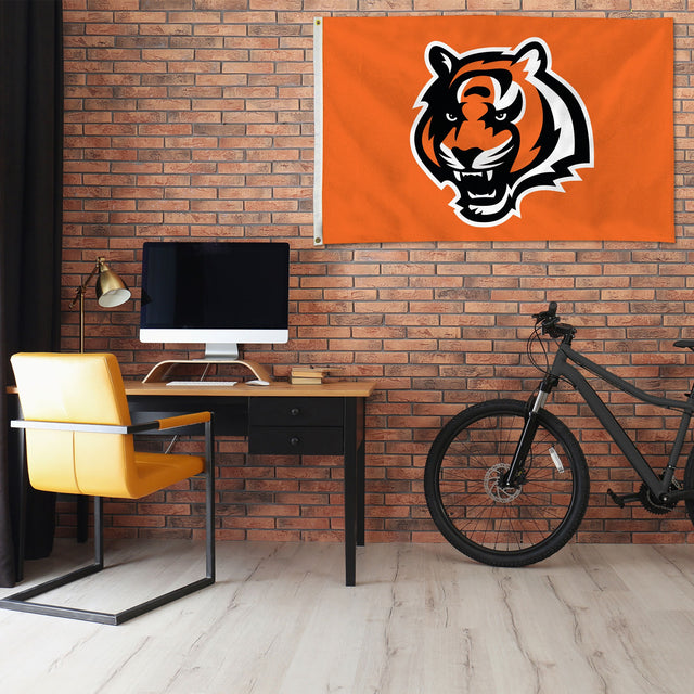 Rico Industries NFL  Cincinnati Bengals Standard 3' x 5' Banner Flag-1