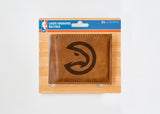 Rico Industries NBA  Atlanta Hawks  Laser Engraved Billfold Wallet-3