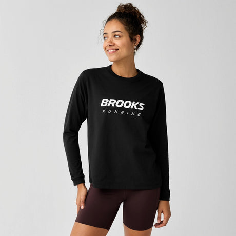 Brooks Women's Graphic Long Sleeve Top-1