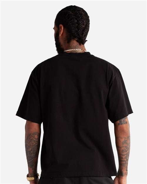 Shaka Wear Men's Max Heavyweight Cropped T-Shirt-3