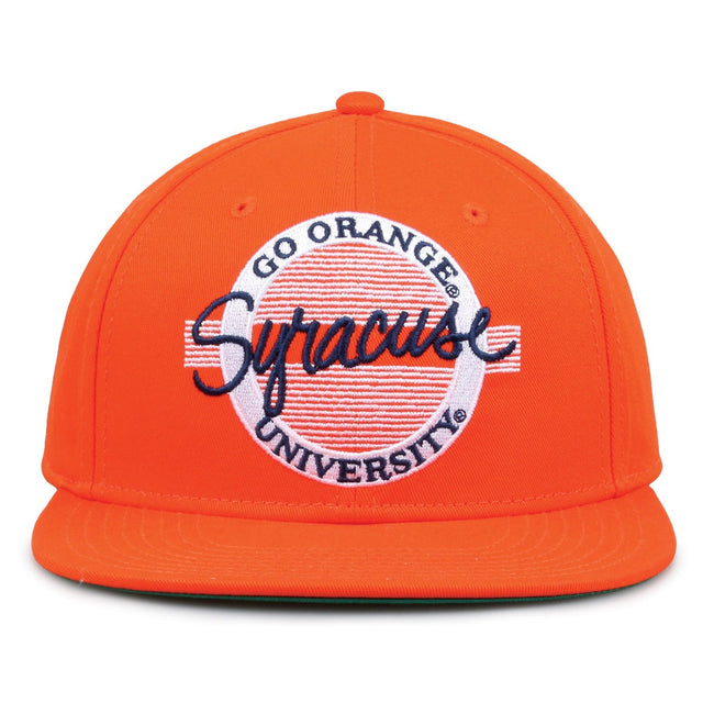 The Game Headwear Syracuse Retro Circle Snapback Hat