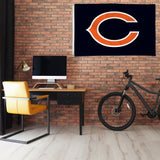 Rico Industries NFL  Chicago Bears Standard 3' x 5' Banner Flag-1