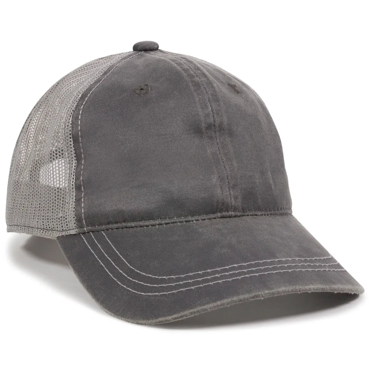Outdoor Cap 610M Weathered Mesh-Back Cap-1