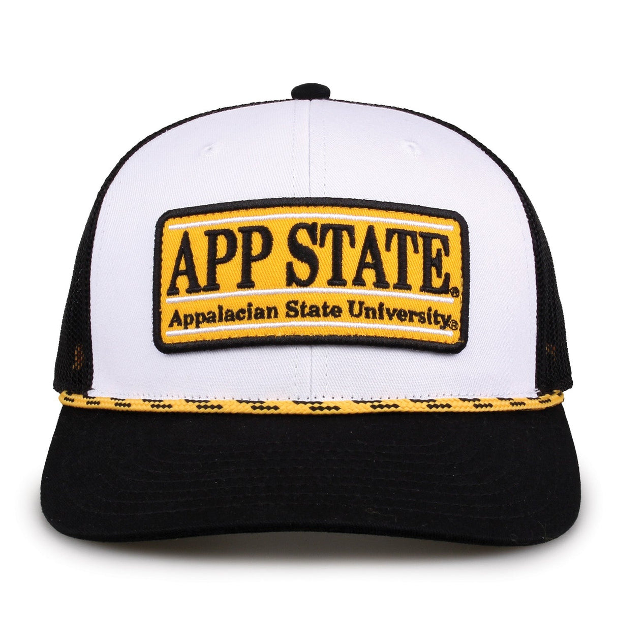 The Game Headwear Appalachian State Rope Trucker Hat