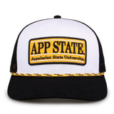 The Game Headwear Appalachian State Rope Trucker Hat