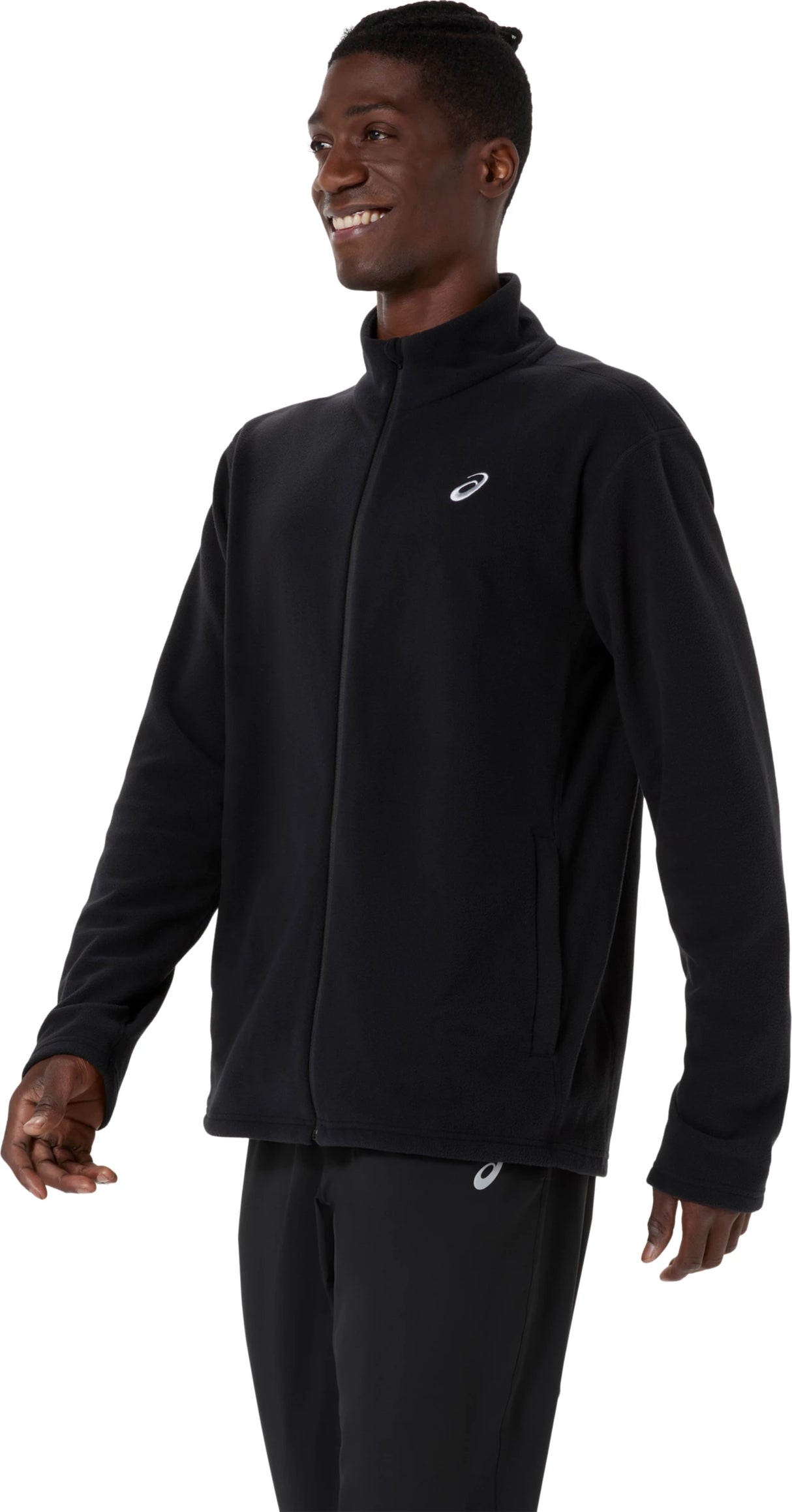 Asics Men's Sport Winter Polar Fleece Jacket-3