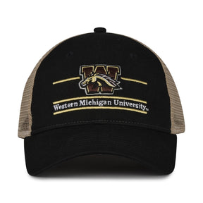 The Game Headwear Western Michigan Split Bar Trucker Hat
