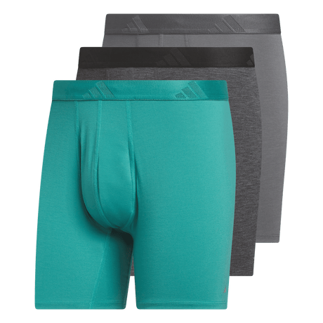 adidas Men's Luxe Comfort 3-Pack Boxer Brief Mens Apparel Underwear