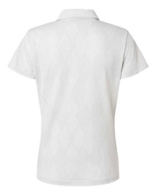 adidas Women's Textured Jacquard Polo-2