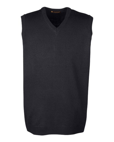 Harriton Men's Pilbloc V-Neck Sweater Vest-1