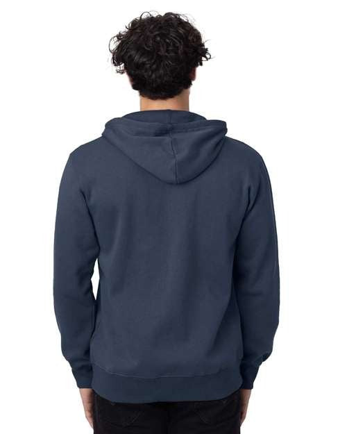 econscious Men's Heritage Full-Zip Hooded Sweatshirt-3