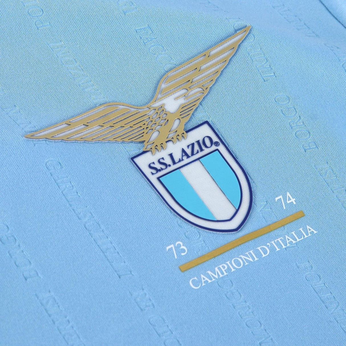 Mizuno Men's SS Lazio Replica 50th Anniversary Home Jersey-4