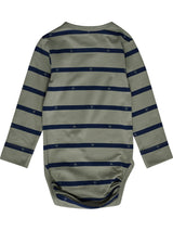 hummel Youth Mini Stripy Bee Bodysuit Long Sleeve-2