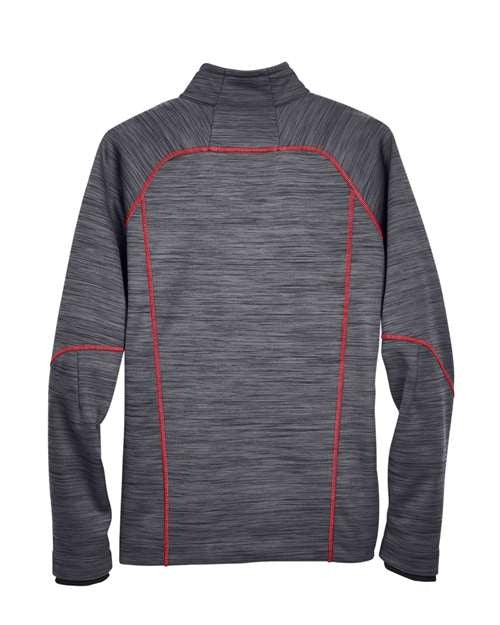 North End Men's Flux Mélange Bonded Fleece Jacket-2