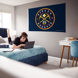 Rico Industries NBA  Denver Nuggets Standard 3' x 5' Banner Flag-3