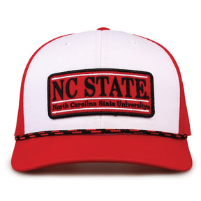 The Game Headwear North Carolina State Rope Trucker Hat
