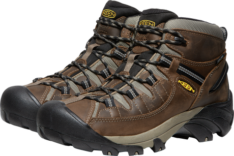 KEEN Men's Targhee II Mid Waterproof Hiking Boots-4