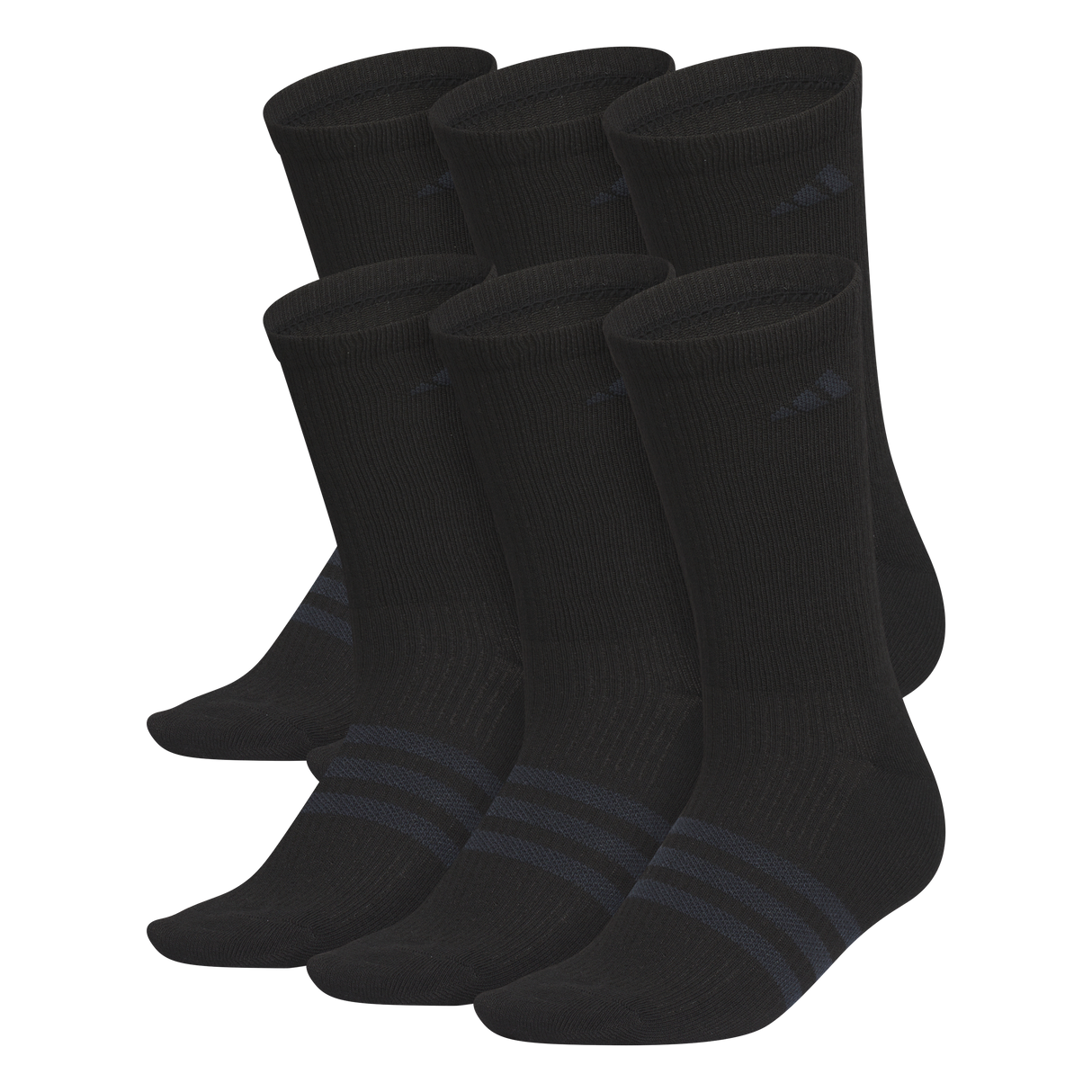adidas Men's Superlite 3.0 6-Pack Crew Unisex Accessories Socks