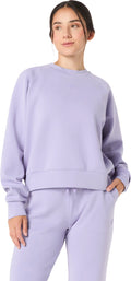 Asics Women's Nagino Refined Texture Sweat Top-1