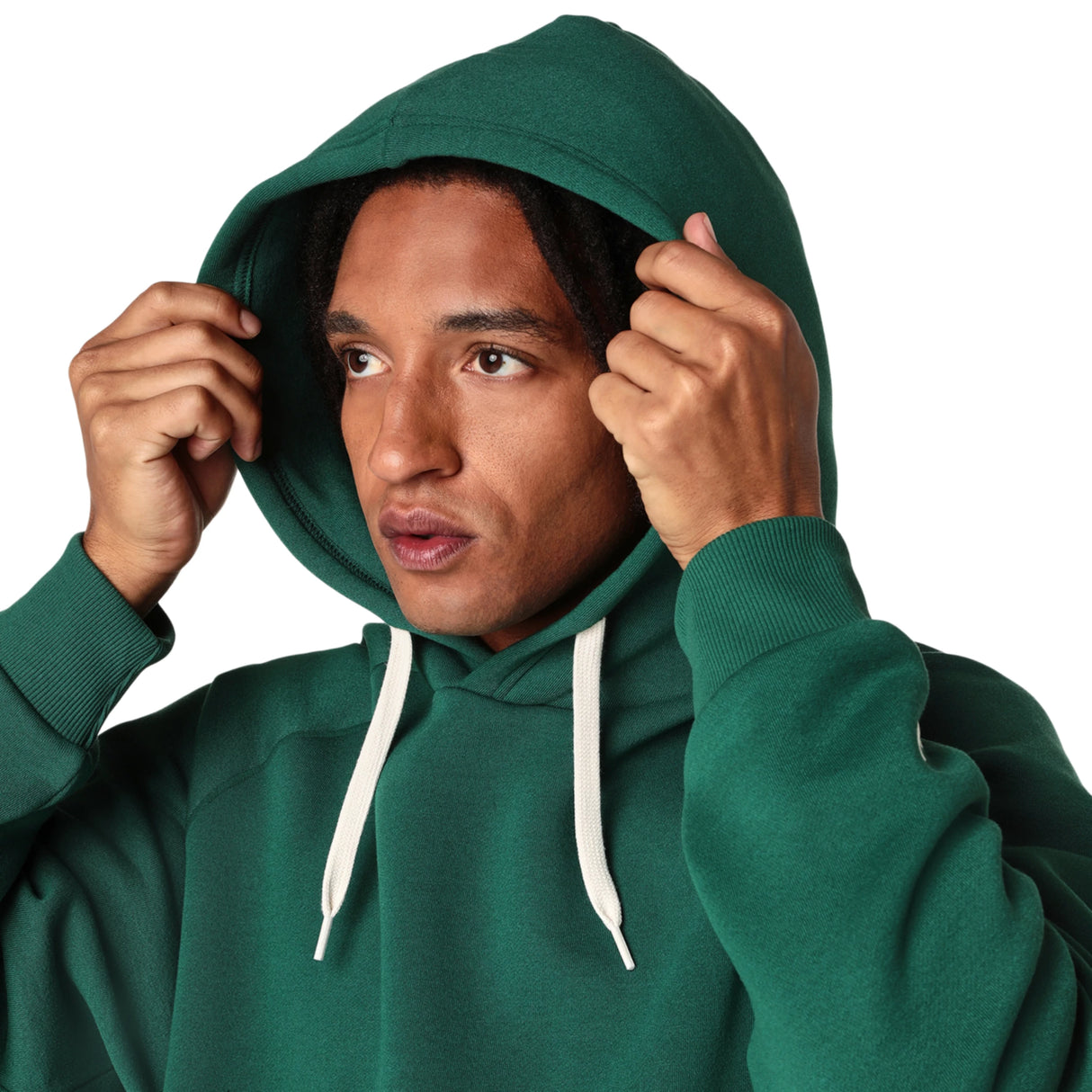 Asics Men's Fleece Relaxed Pullover Hoodie-5