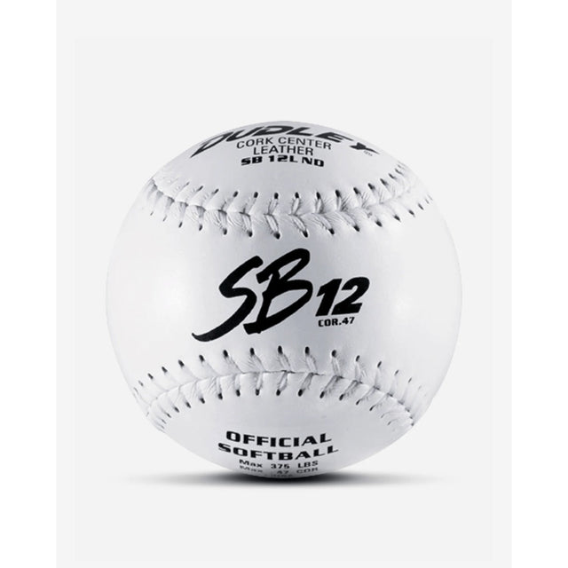 Dudley One Dozen NFHS SB12 Leather Fastpitch Softballs