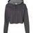 Bella + Canvas Women's Crop Fleece Hoodie Sweatshirt Womens Apparel Sweatshirts & Fleece