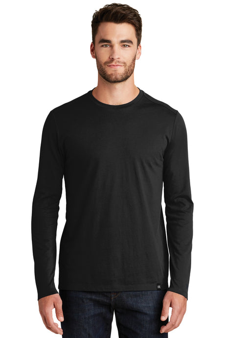 New Era Men's Heritage Blend Long Sleeve Crew Tee. NEA102 New Era