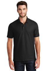 New Era Men's Venue Home Plate Polo. NEA300 New Era