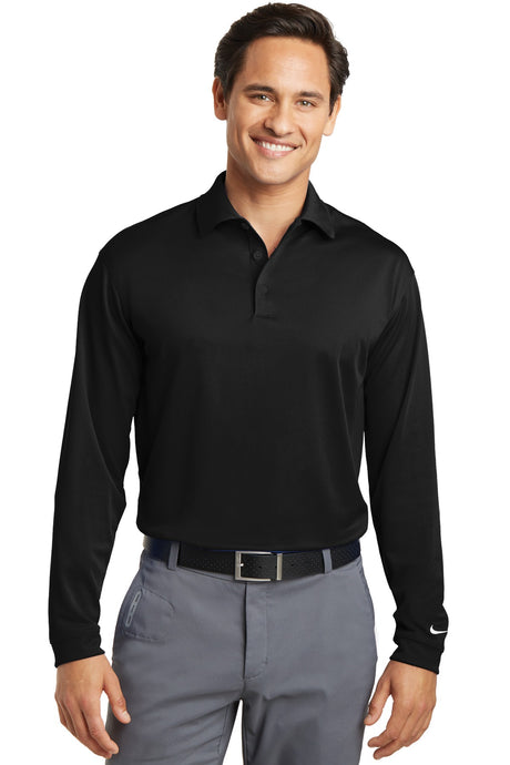 Nike Men's Long Sleeve Dri-FIT Stretch Tech Polo. 466364 Nike