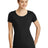 New Era Women's Tri-Blend Performance Scoop Tee. LNEA130 New Era