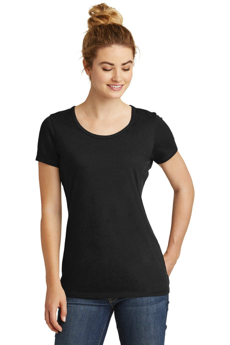 New Era Women's Tri-Blend Performance Scoop Tee. LNEA130 New Era