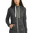 New Era Women's Sueded Cotton Blend Full-Zip Hoodie. LNEA122 New Era