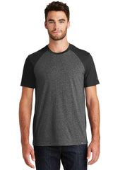 New Era Men's Heritage Blend Varsity Tee. NEA107 New Era