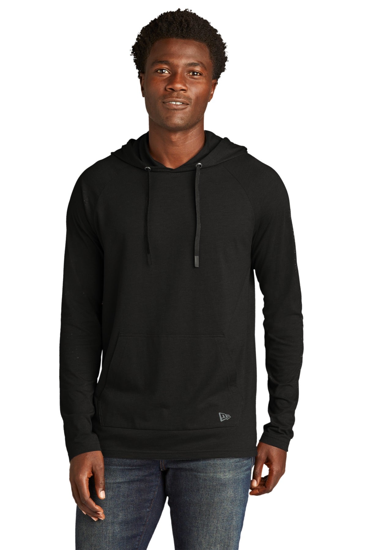 New Era Men's Tri-Blend Hoodie. NEA137 New Era