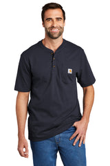 Carhartt Men's Short Sleeve Henley T-Shirt CTK84 Carhartt