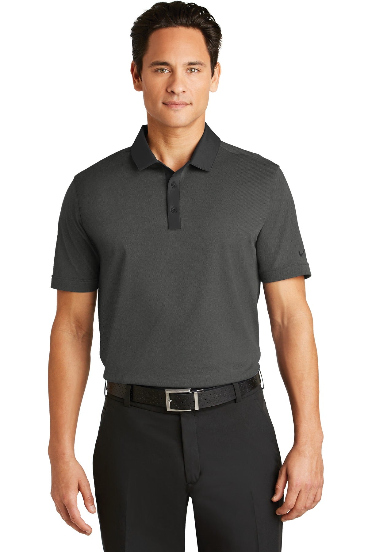 Nike Men's Dri-FIT Heather Pique Modern Fit Polo. 779798 Nike