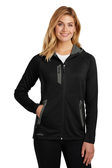 Eddie Bauer Women's Sport Hooded Full-Zip Fleece Jacket. EB245 Eddie Bauer