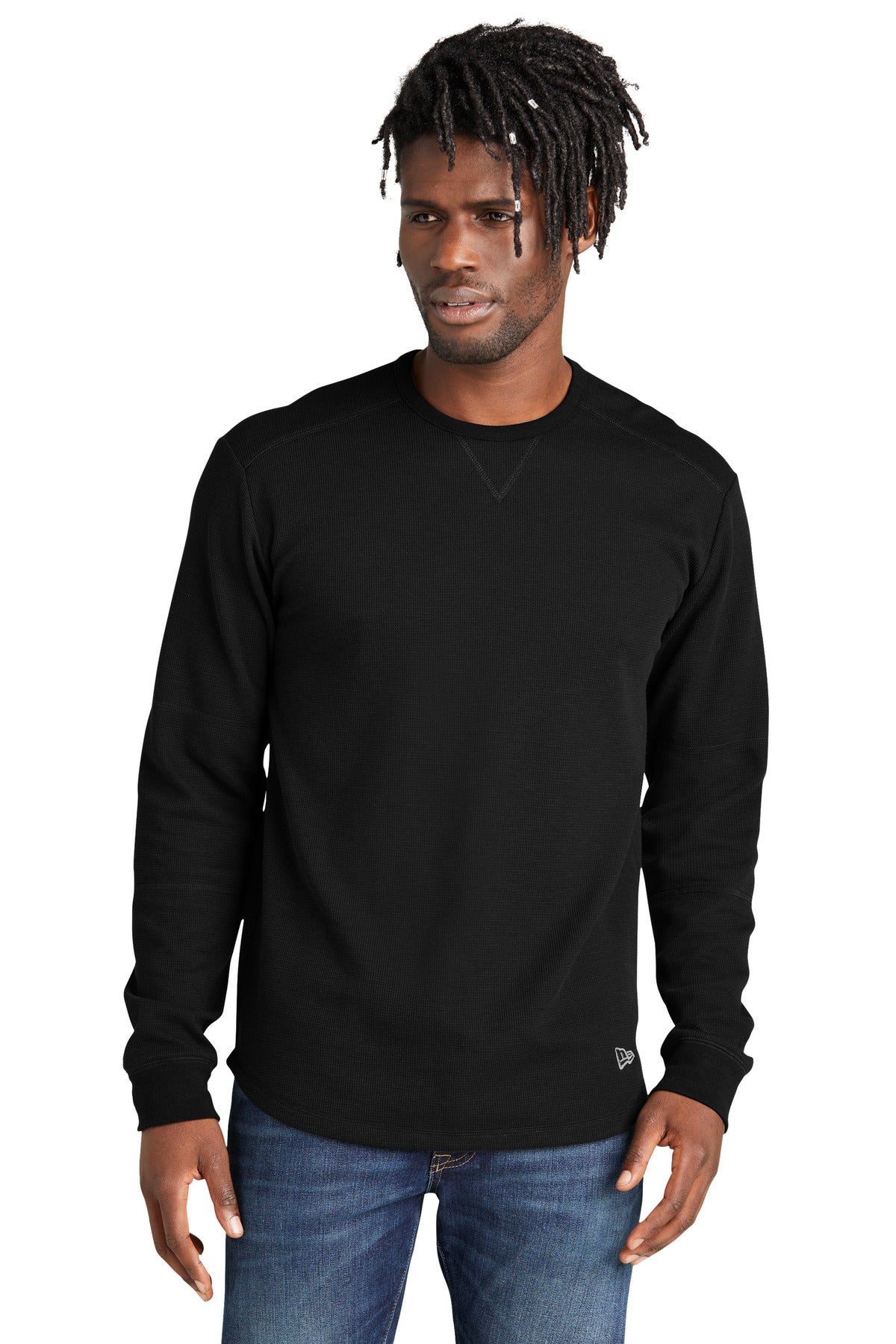 New Era Men's Thermal Long Sleeve. NEA140 New Era