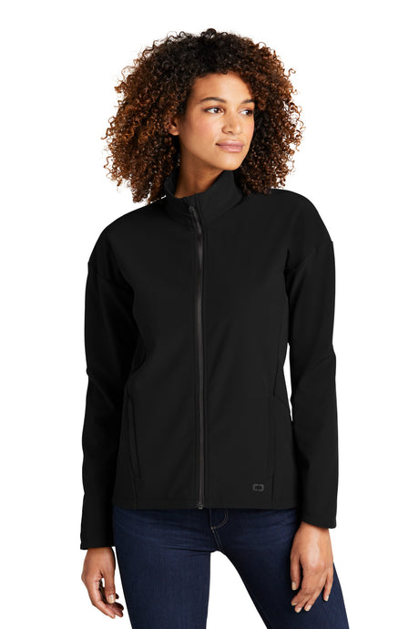 OGIO Women's Commuter Full-Zip Soft Shell. LOG755 OGIO
