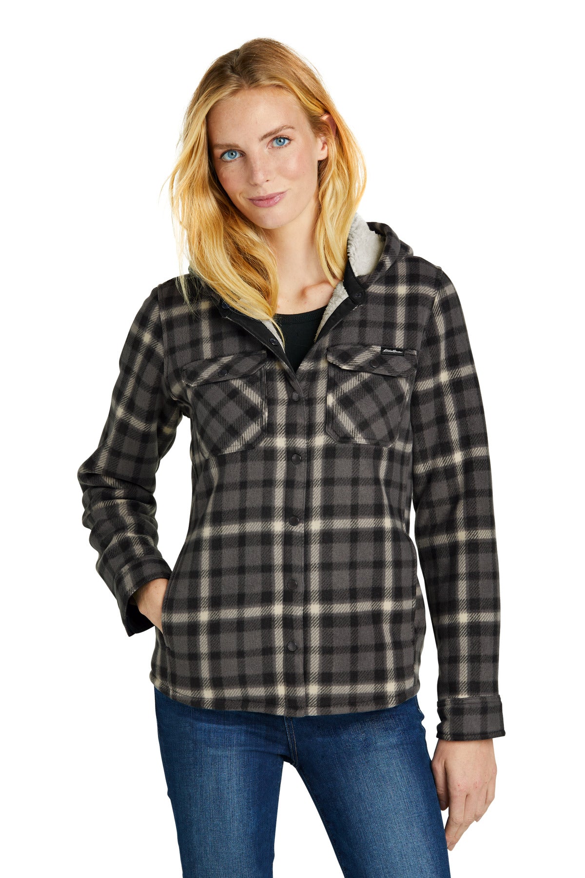 Eddie Bauer Women's Woodland Shirt Jacket. EB229 Eddie Bauer