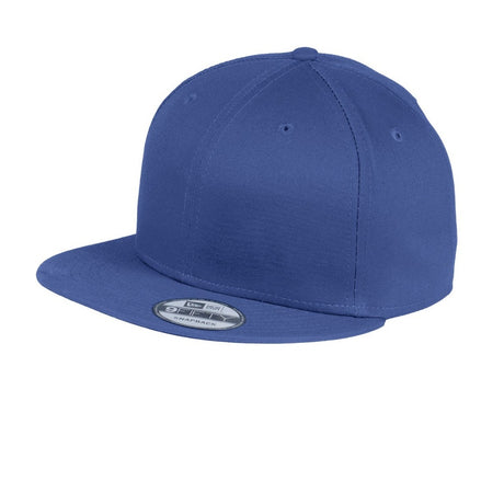 New Era Flat Bill Snapback Cap. NE400 New Era