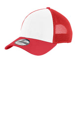 New Era Snapback Contrast Front Mesh Cap