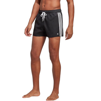 adidas Men's 3-Stripes CLX Very-Short-Length Swim Shorts