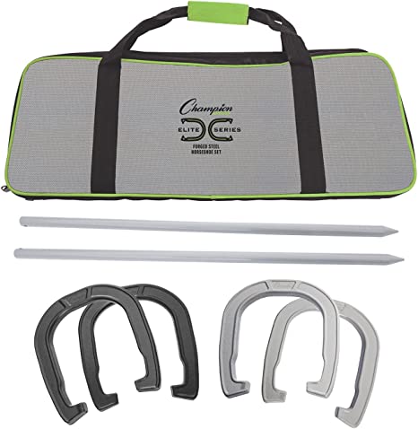 Champion Sports Elite Series Forged Steel Horseshoe Set Champion Sports