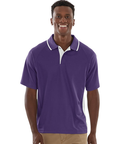 Charles River Men's Color Blocked Wicking Polo-1