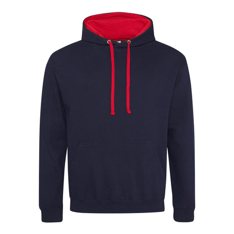 A4 Men's Varsity Contrast Hoodie